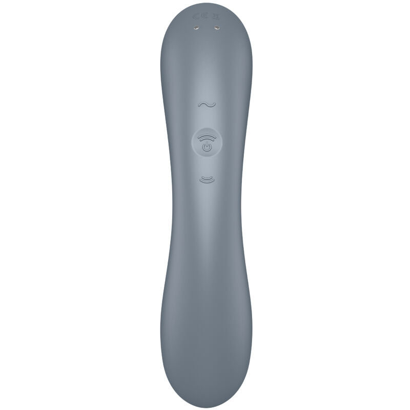 SATISFYER - CURVE TRINITY 1 AIR PULSE VIBRAZIONE GRIGIO
