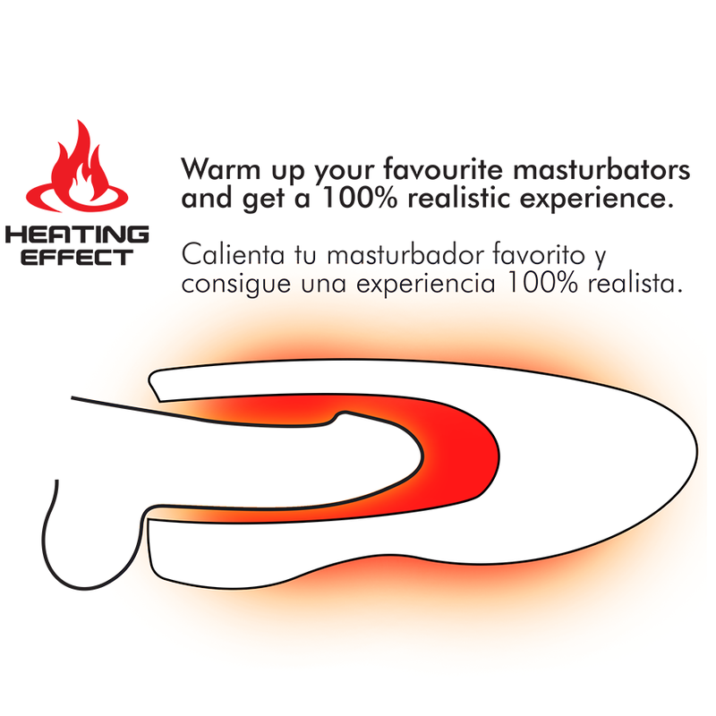 Jamyjob - Masturbatore Spin-X Con Riscaldamento E Rotazione