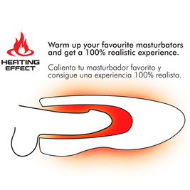 Jamyjob - Masturbatore Spin-X Con Riscaldamento E Rotazione