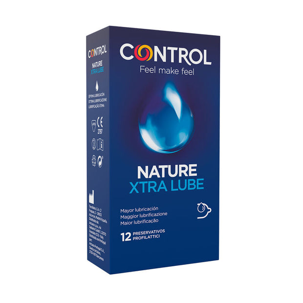 Control Adapta Nature Extralube - Preservativi Naturali 12 Pezzi