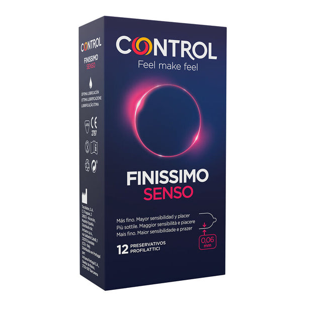 Control Adapta Senso Preservativi Sensibili 12 Pezzi