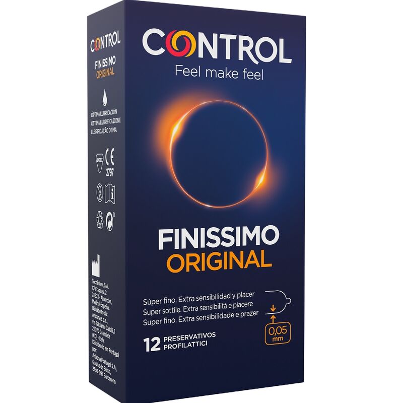 Control Finissimo Preservativi Ultrasottili 12 Pezzi Premium