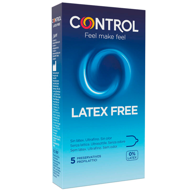 Control Free Preservativi Senza Lattice Anallergici 5 Pz