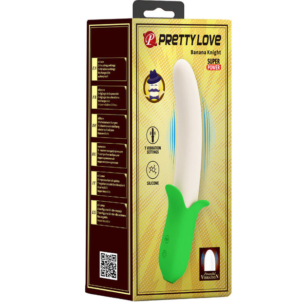 Pretty Love - Banana Knight Super Power 7 Vibrazioni In Silicone