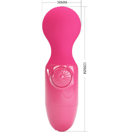 Intense Mini Massaggiatore Personale Magenta in Silicone Premium - immagine 5