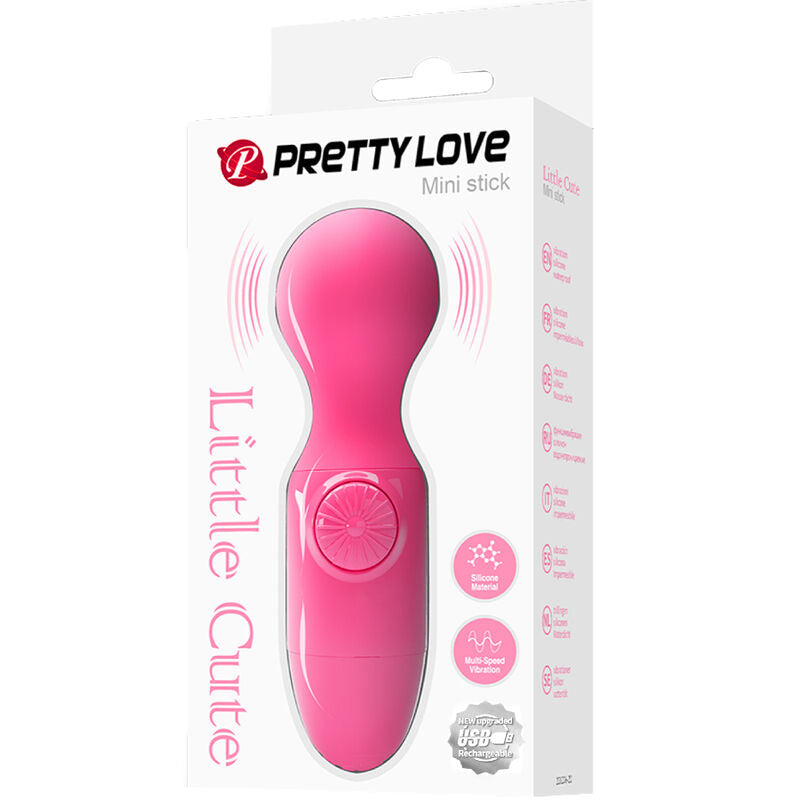Intense Mini Massaggiatore Personale Magenta in Silicone Premium - immagine 9