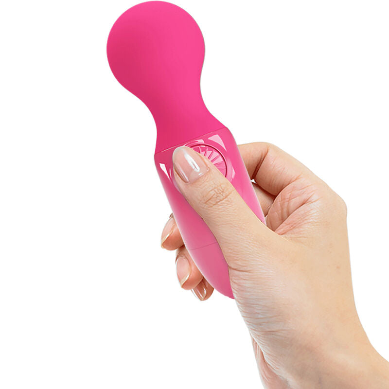 Intense Mini Massaggiatore Personale Magenta in Silicone Premium - immagine 8