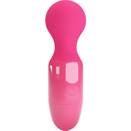 Intense Mini Massaggiatore Personale Magenta in Silicone Premium - immagine 3