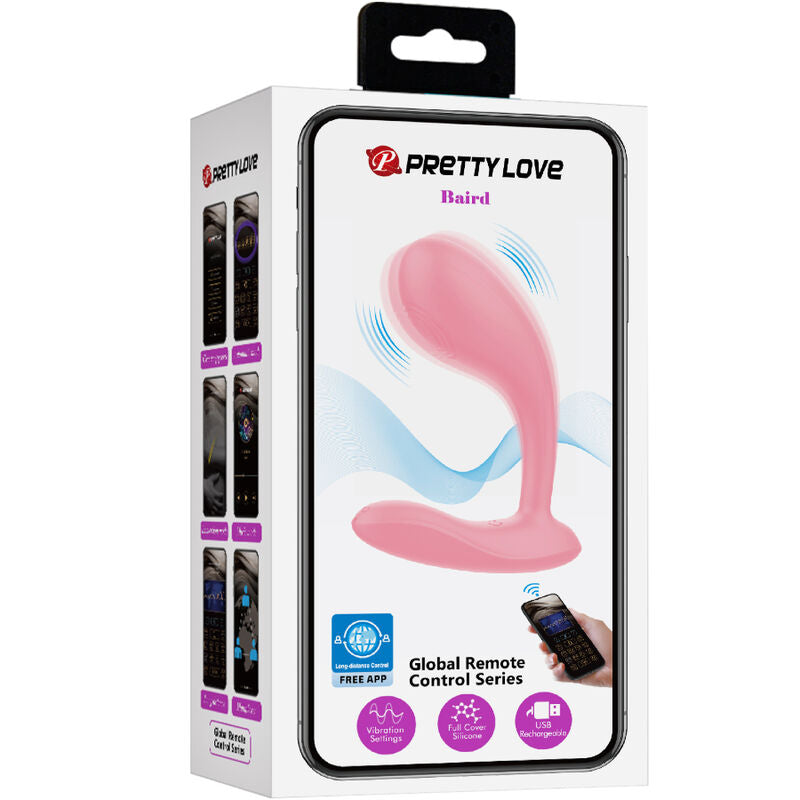 Pretty Love Baird Vibratore Punto G Smart App Rosa - immagine 9