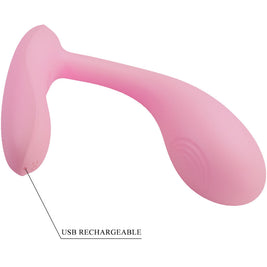 Pretty Love - Baird G-Spot 12 Vibrazioni Ricaricabile App Rosa