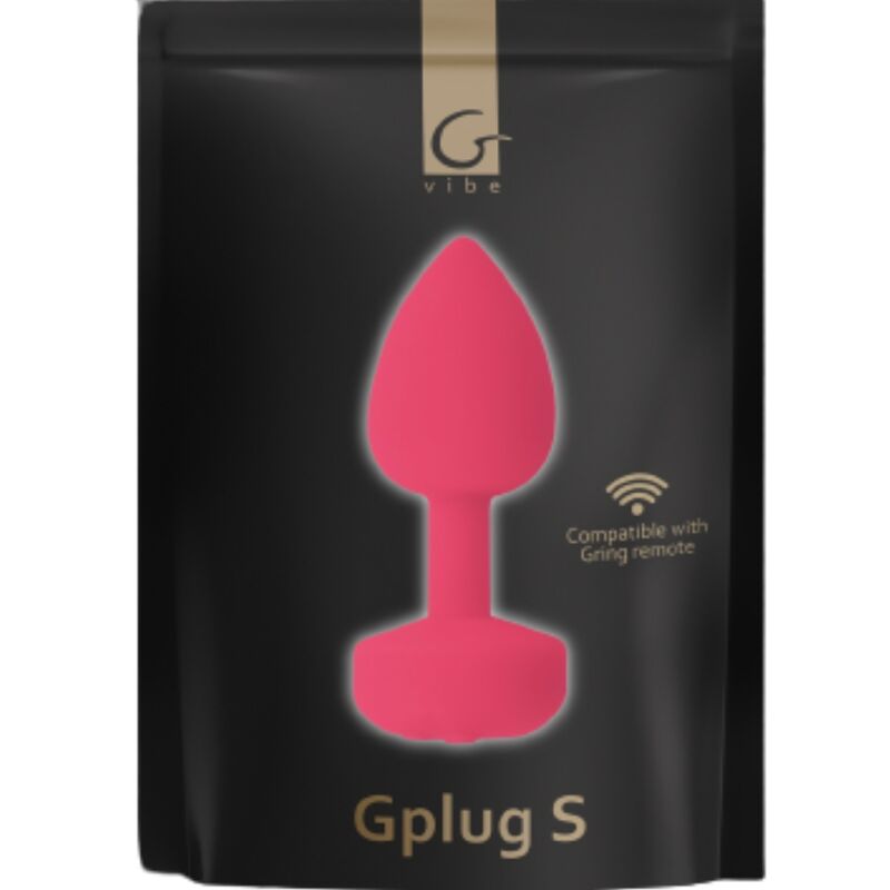 G-Vibe - Funtoys Gplug Vibratore Anale Ricaricabile Piccolo Rosa Neon 3Cm