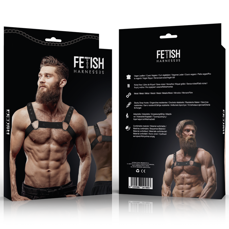 Atteggiamento Sottomesso Fetish - Imbracatura Sportiva Regolabile In Neoprene Per Uomini