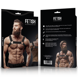 Atteggiamento Sottomesso Fetish - Imbracatura Sportiva Regolabile In Neoprene Per Uomini