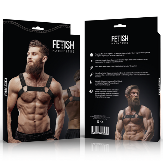 Atteggiamento Sottomesso Fetish - Imbracatura Sportiva Regolabile In Neoprene Per Uomini