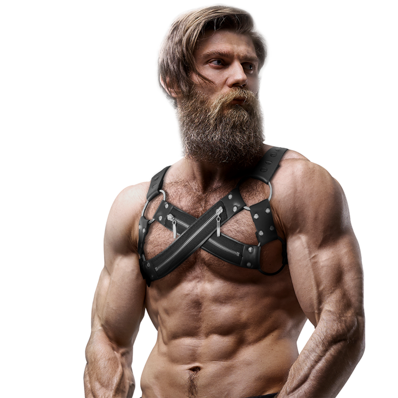 Harness in Neoprene Regolabile con Zip - Uomo | Syriox