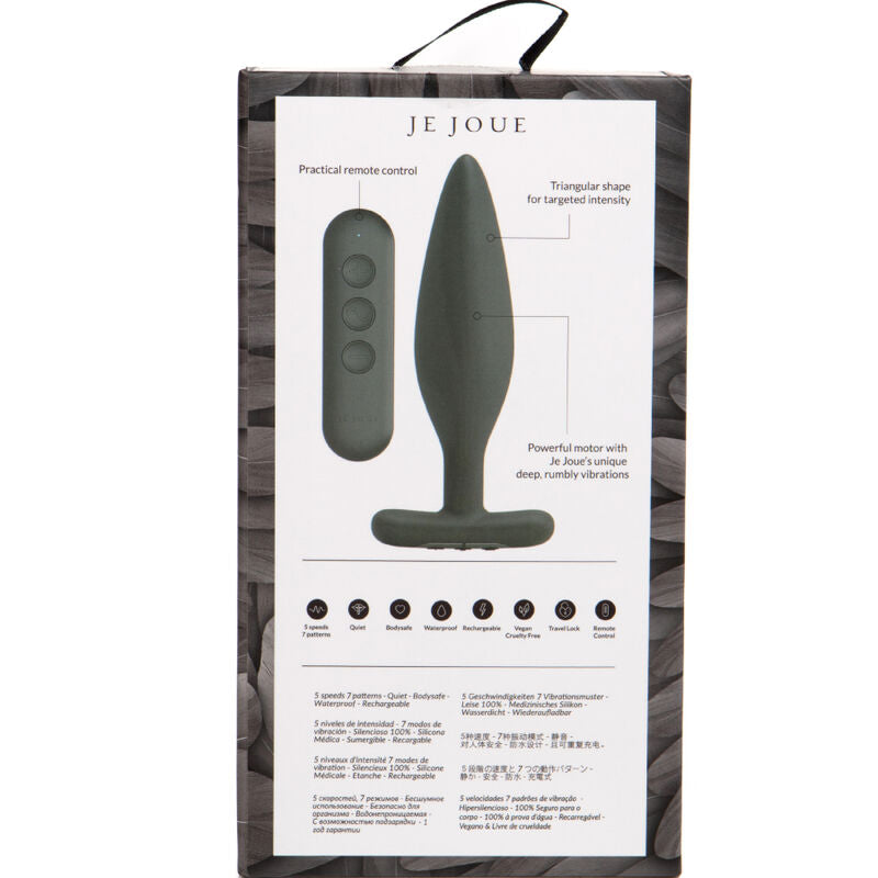 Je Joue Egon Plug Vibratore Premium con Telecomando Nero - immagine 5