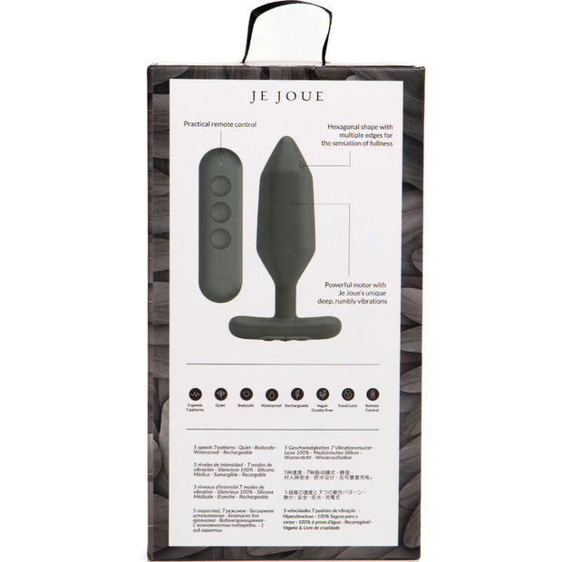 Je Joue - Vibratore Anale Onyx Nero