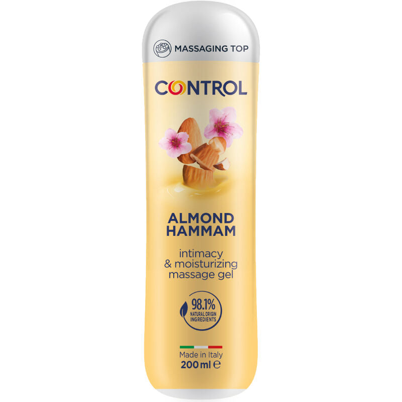 Control Gel da Massaggio Hammam alle Mandorle 3 in 1 200ml - immagine 3