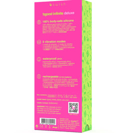 B Swish - Bgood Infinite Deluxe Vibratore Ricaricabile In Silicone Blu