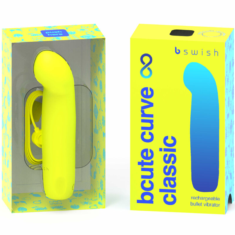 B Swish Bcute Curve Infinite Classic Vibratore Punto G Ricaricabile - immagine 2