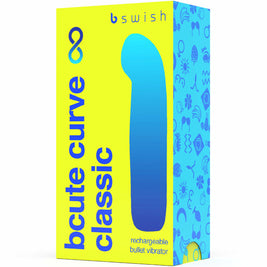 B Swish - Bcute Curve Infinite Classic Vibratore Ricaricabile In Silicone Giallo