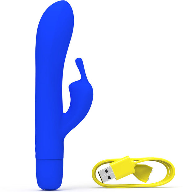 B Swish Bwild Bunny Infinite Classic Vibratore Rabbit in Silicone Blu