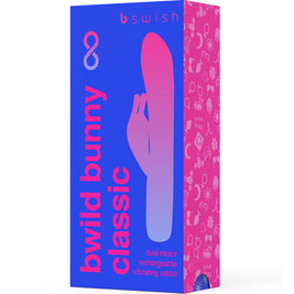 B Swish - Bwild Bunny Infinite Classic Vibratore Ricaricabile In Silicone Blu