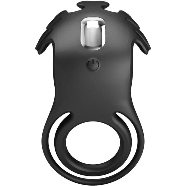 Pretty Love - Ruben Anello Vibratore 7 Vibrazioni Silicone Nero