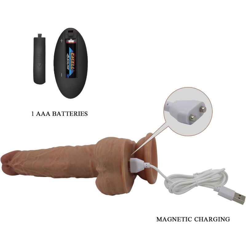 Control Jonathan Vibratore in Silicone con Telecomando 21cm - immagine 5