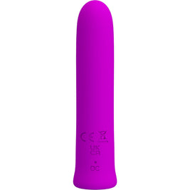 PRETTY LOVE - VIBRATORE CURTIS MINI SUPER POWER 12 VIBRAZIONI IN SILICONE VIOLETTO