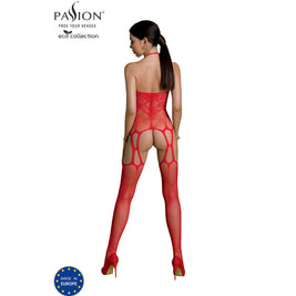 Passion - Collezione Eco Bodystocking Eco Bs002 Rosso