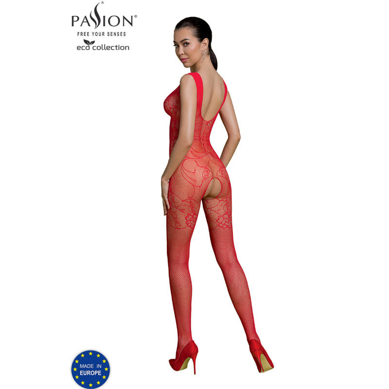 Passion - Eco Collection Bodystocking Eco Bs012 Nero