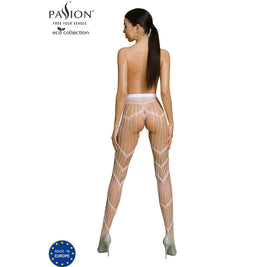 Passion - Collezione Eco Bodystocking Eco S006 Rosso