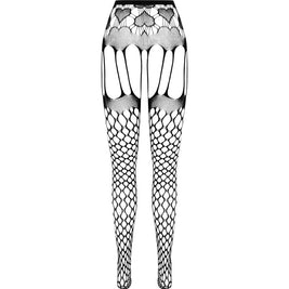 PASSION - COLLEZIONE ECO BODYSTOCKING ECO S009 NERO