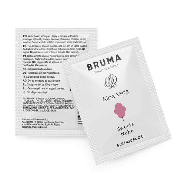Bruma Gel Scorrevole Aloe Vera Gusto Dolci Monodose 6ml