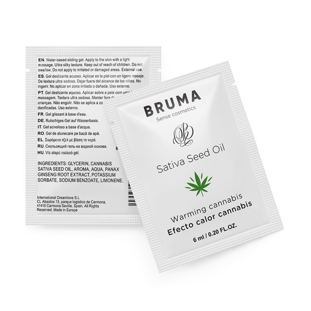 Bruma Gel Lubrificante Riscaldante Cannabis 6ml Body-Safe - immagine 2