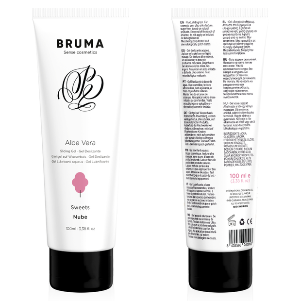 Bruma Gel Scorrevole Aloe Vera Gusto Dolci 100ml Body-Safe