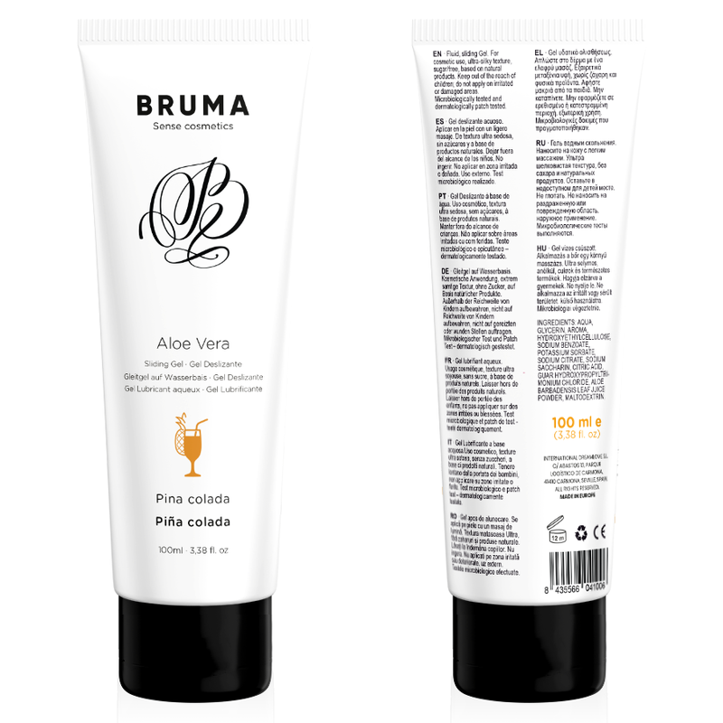 Bruma Gel Scorrevole Aloe Vera Pina Colada 100ml Body-Safe