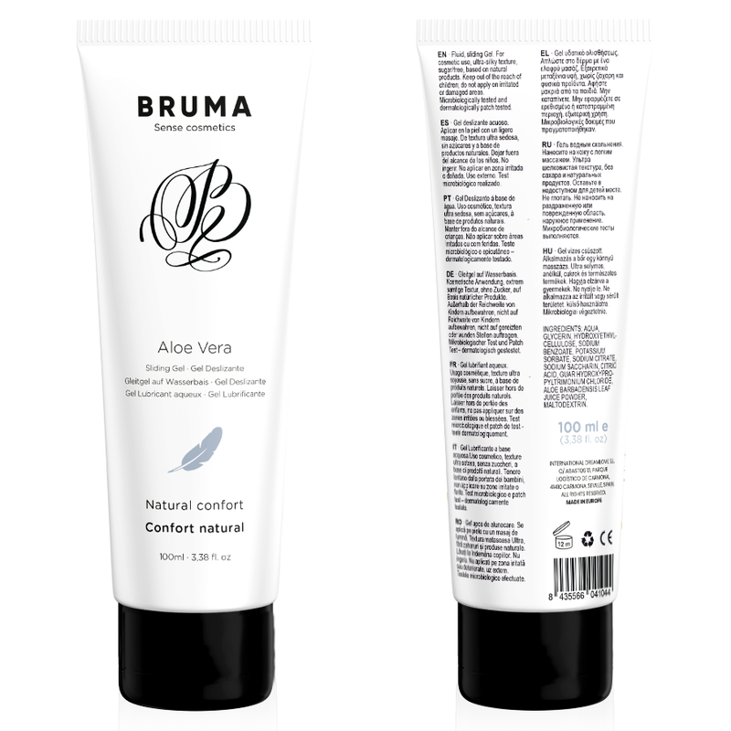 Bruma Gel Scorrevole Aloe Vera Naturale Comfort 100ml Body-Safe
