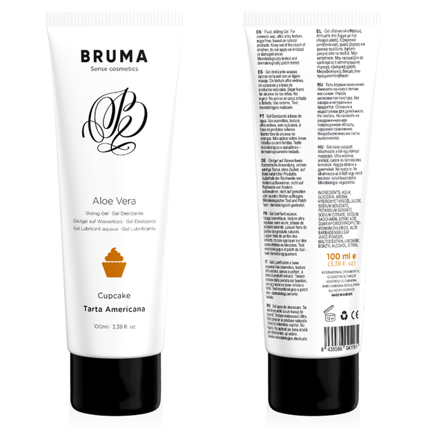 Bruma Gel Scorrevole Aloe Vera Gusto Cupcake 100ml Premium
