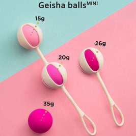 G-Vibe - Set 4 Geisha Balls Mini Viola
