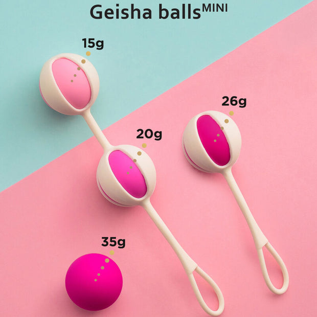 G-Vibe - Set 4 Geisha Balls Mini Viola