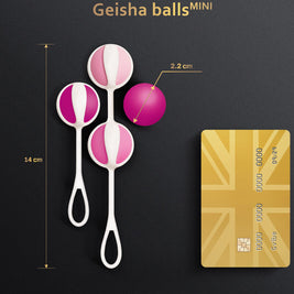 G-Vibe - Set 4 Geisha Balls Mini Viola