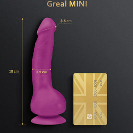 Dildo G-VIBE in Silicone Premium Fucsia con Ventosa