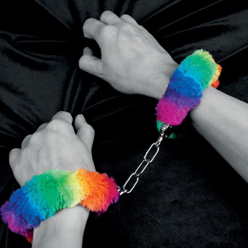 Spencer &Amp; Fleetwood - Manette In Metallo Con Foderine Arcobaleno