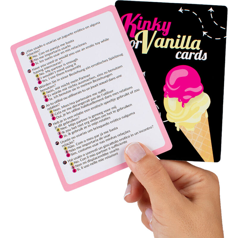 SecretPlay Kinky o Vanilla - Gioco di Coppia Multilingue - immagine 2