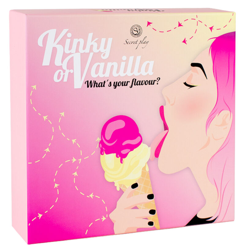 SecretPlay Kinky o Vanilla - Gioco di Coppia Multilingue
