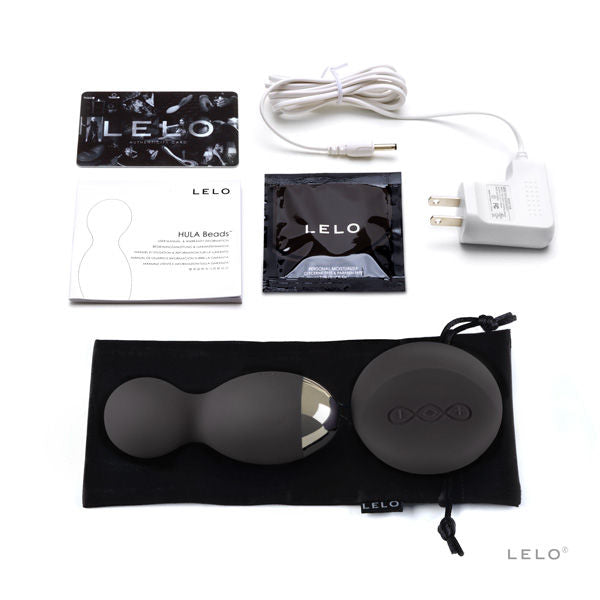 LELO Hula Beads Nere - Sfere Vibranti con Telecomando Premium - immagine 3