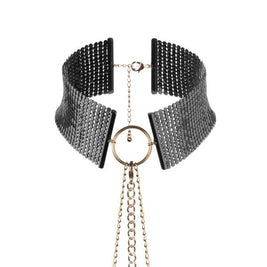 Bijoux Indiscrets Désir Métallique Collana Metallica Nera Premium - immagine 2