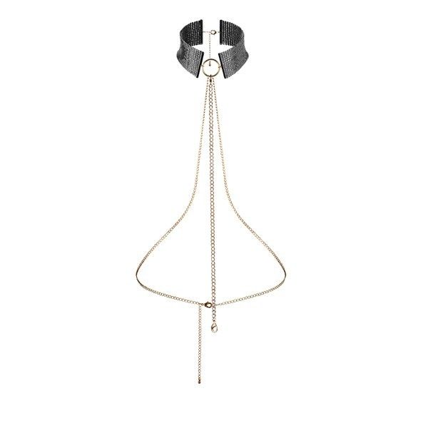 Bijoux Indiscrets Désir Métallique Collana Metallica Nera Premium - immagine 3